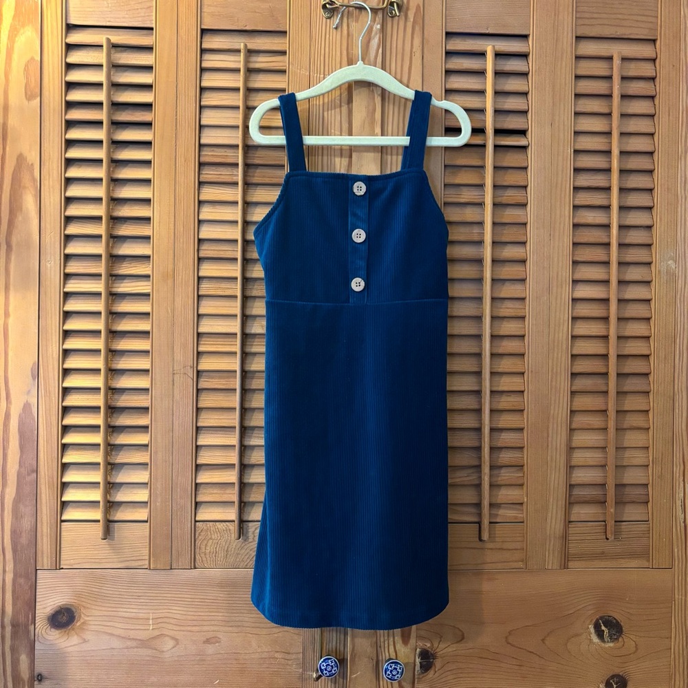 Stylish Blue Kids Casual Dress